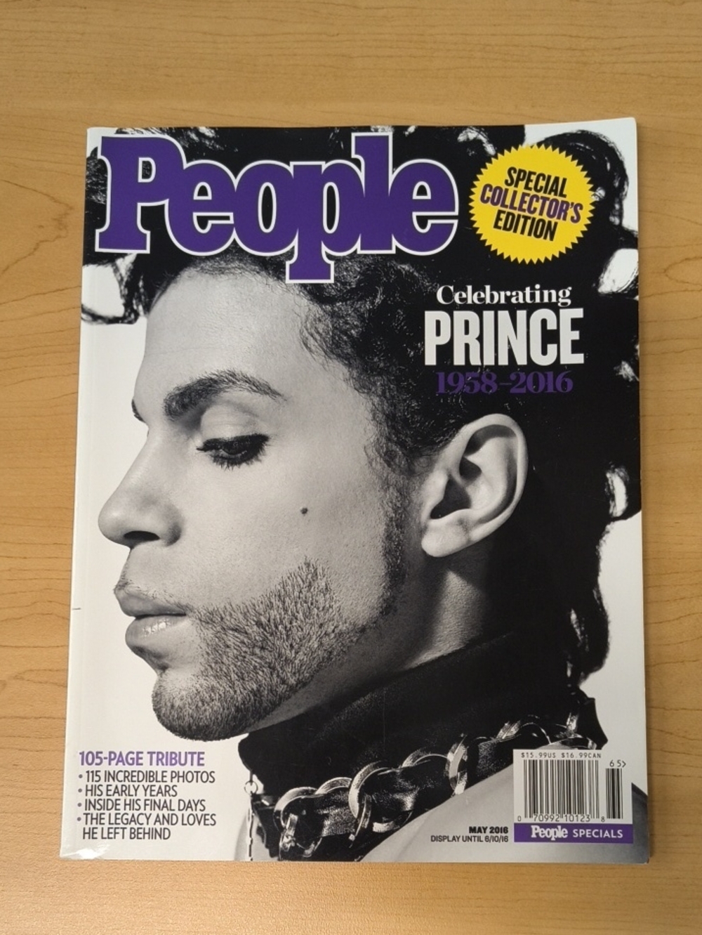 People Magazine Celebrating Prince 1958-2016 Special Collector's Edit. May 2016